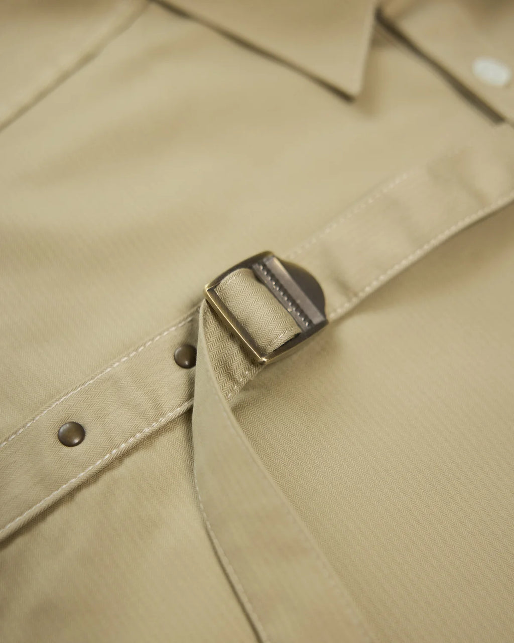 Key Strap Shirt Khaki