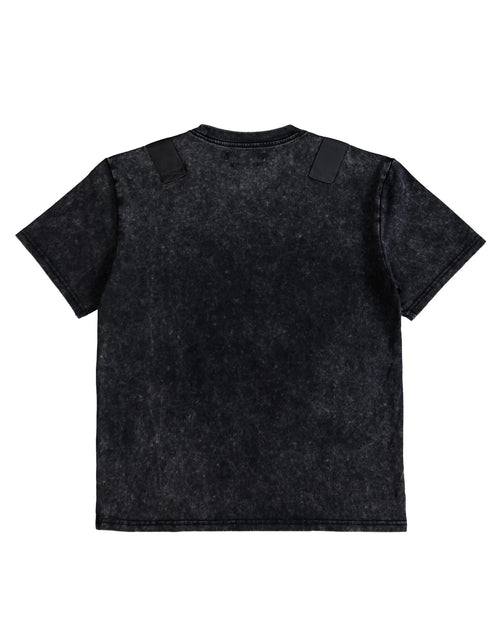 Cream Cake Washed Tape Tee Black