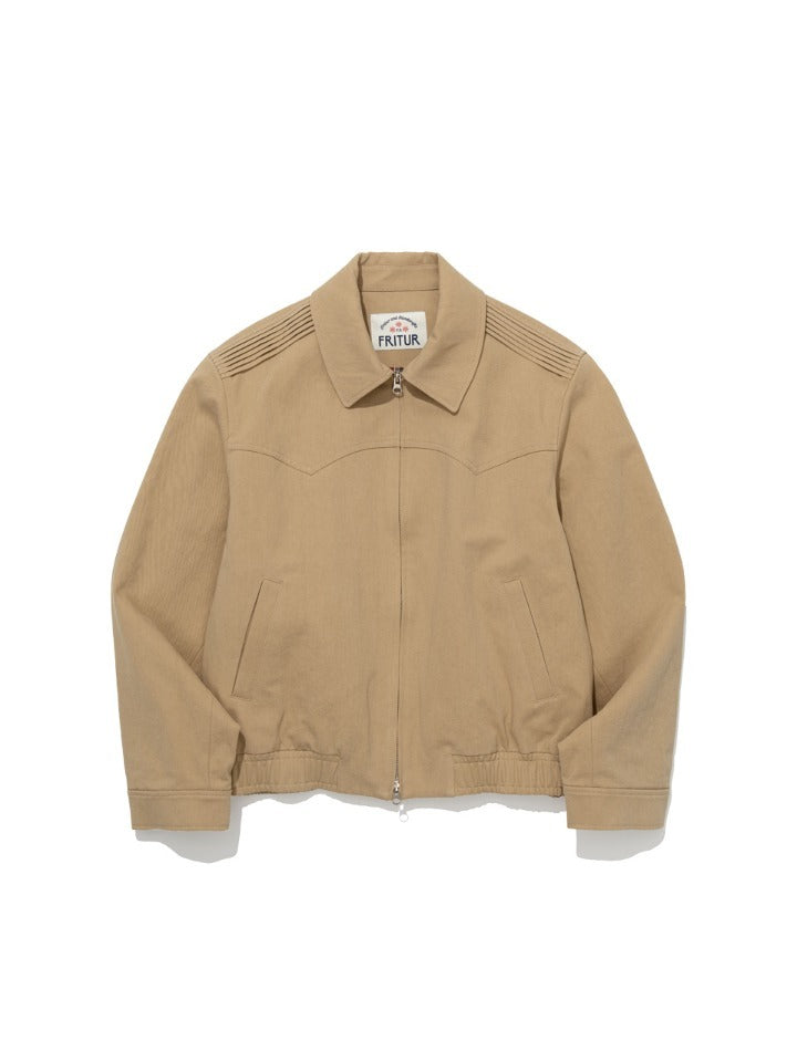 Classic Bomber Jacket BEIGE
