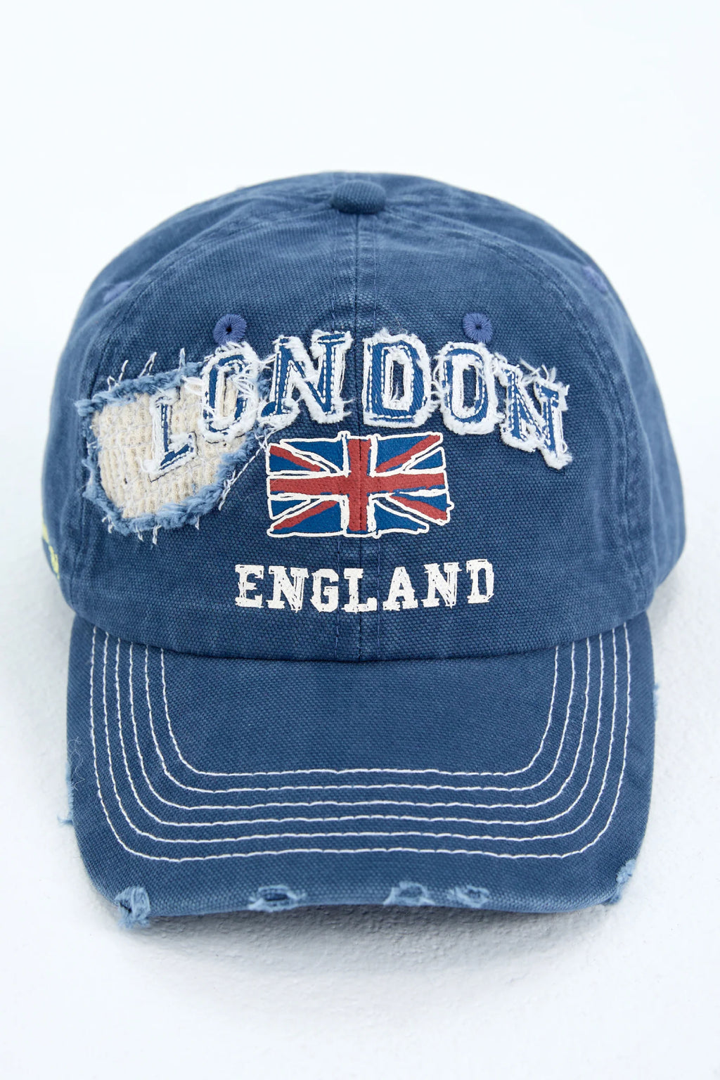 London cap Washed navy