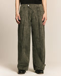 Spiral Brushed Pants Grey
