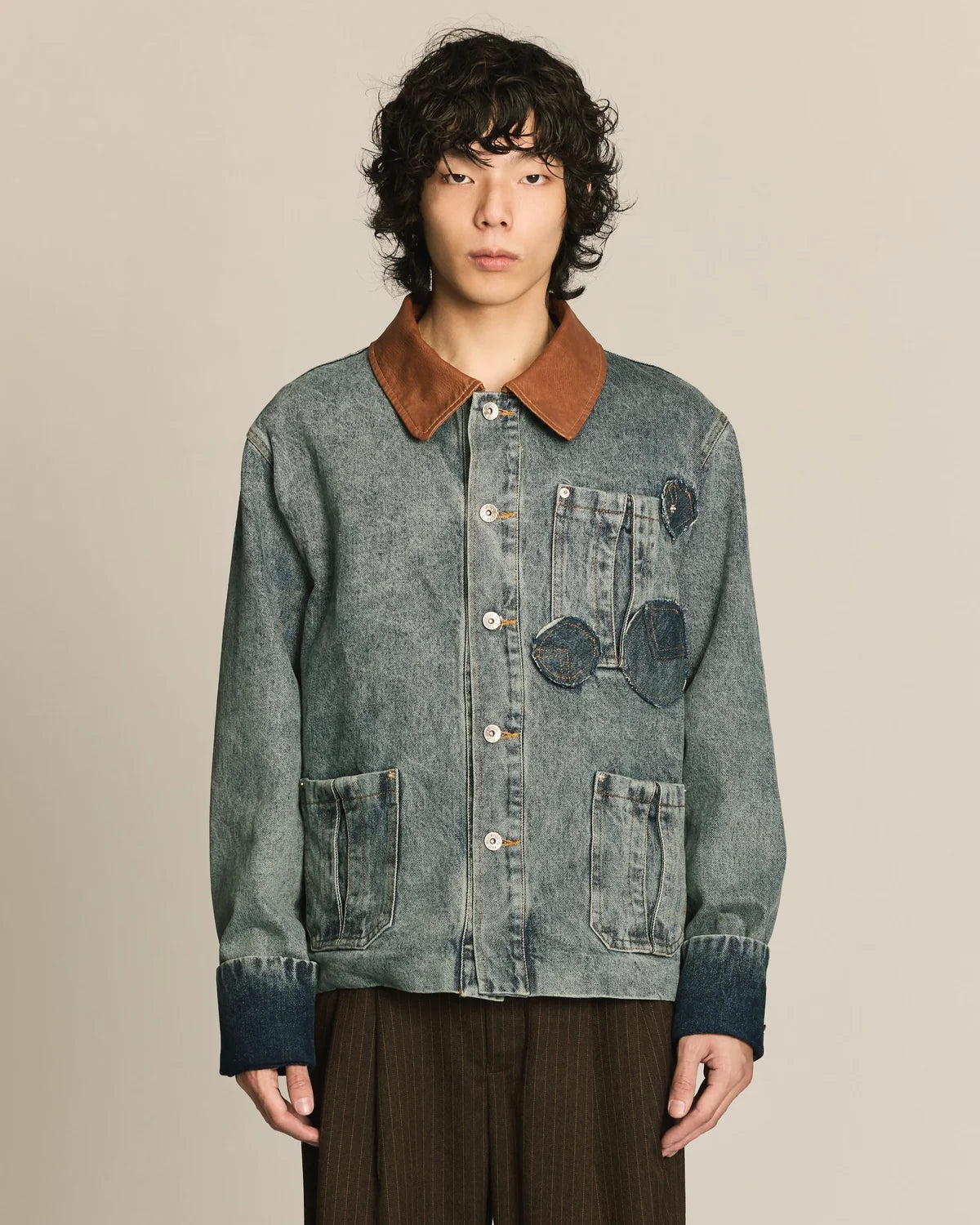 Trace Patch Denim Jacket Denim
