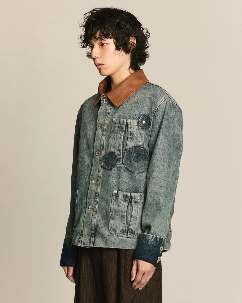 Trace Patch Denim Jacket Denim
