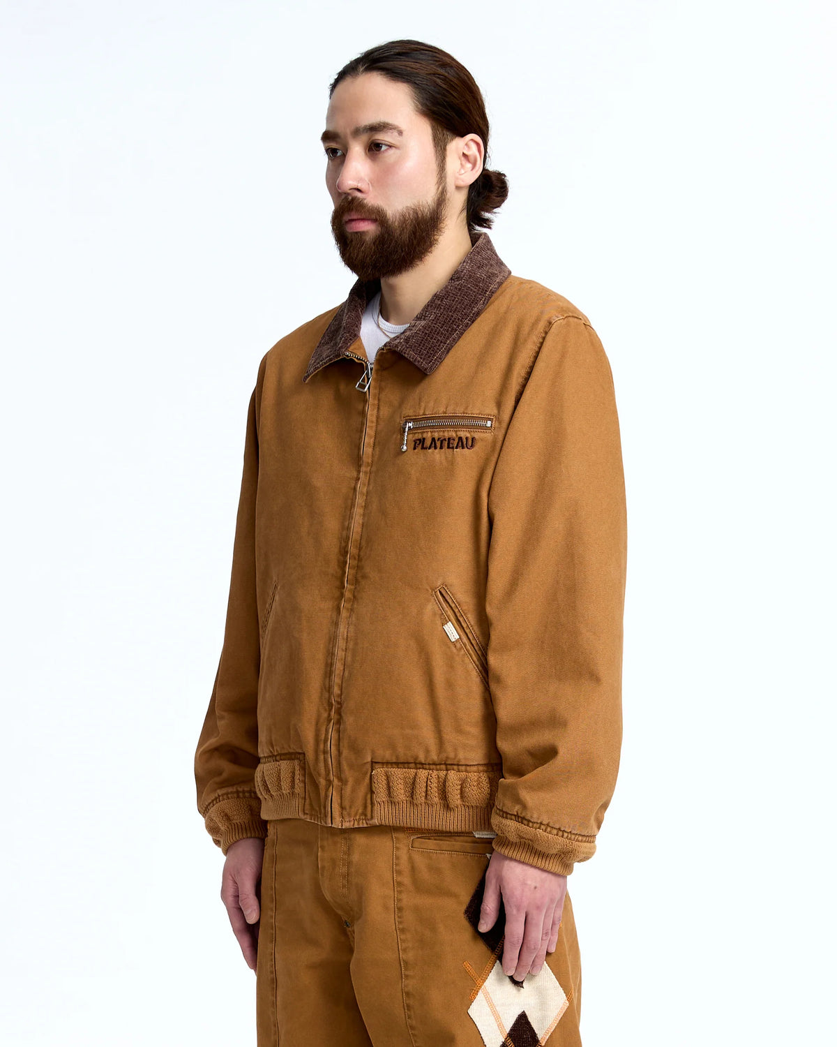 Taipei work jkt Brown