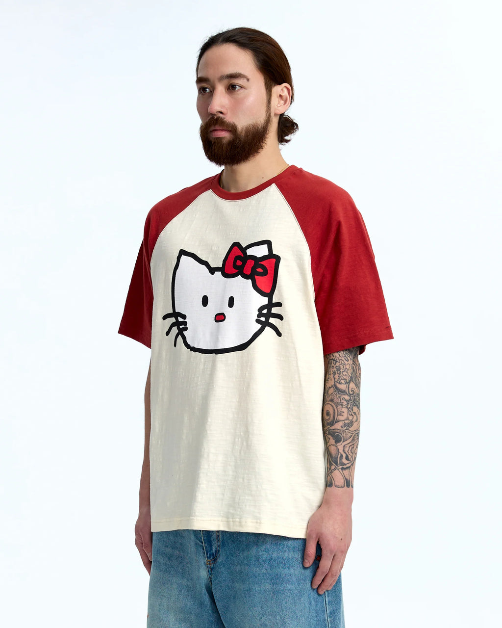 Hello tee White / Red