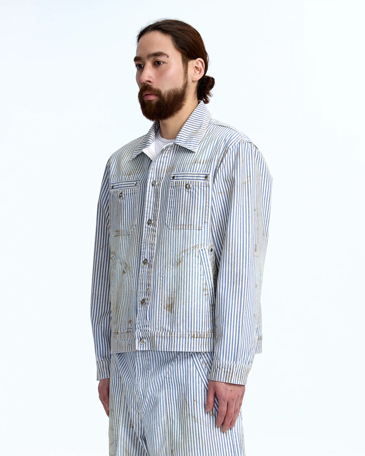 Stripe worker shirt Stripe