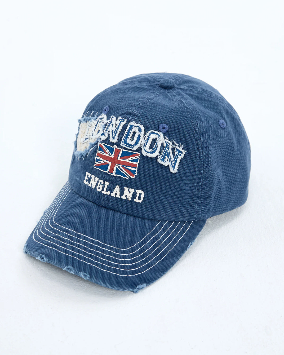 London cap Washed navy