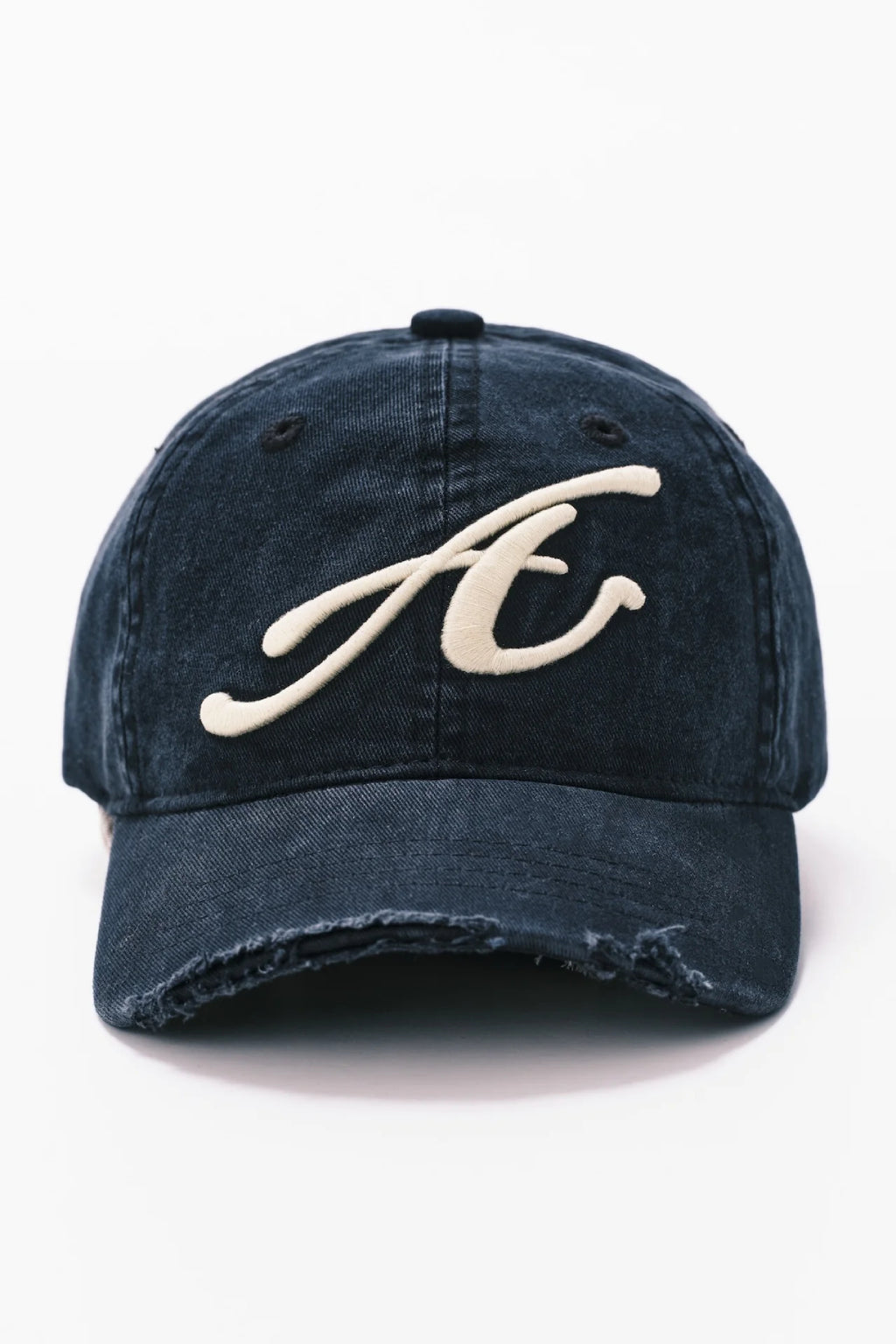 RAW EDGE BASEBALL CAP (復刻款） BLACK
