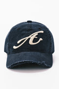 RAW EDGE BASEBALL CAP (復刻款） BLACK