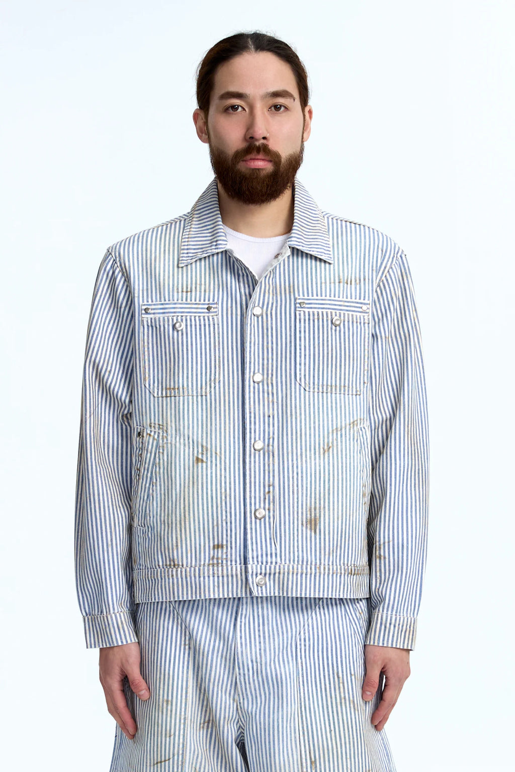 Stripe worker shirt Stripe