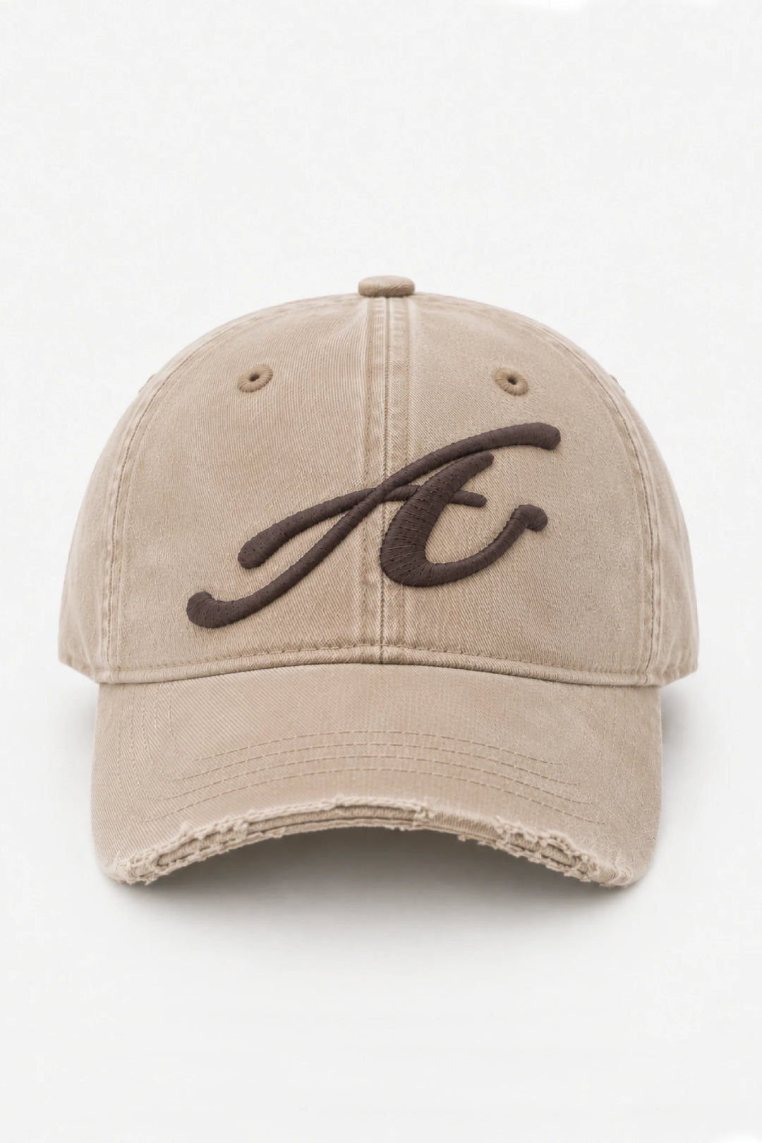 RAW EDGE BASEBALL CAP (復刻款） BEIGE