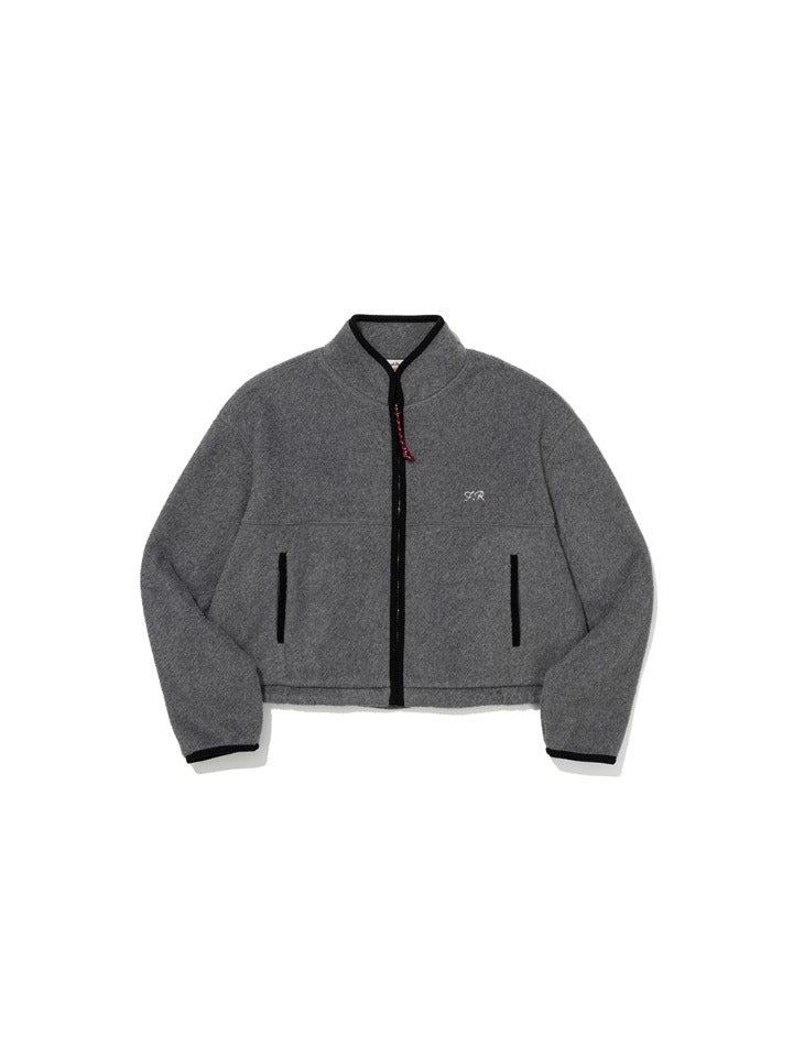 Soft Fleece Jacket  GREY