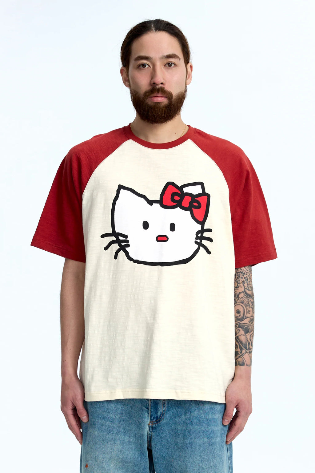 Hello tee White / Red