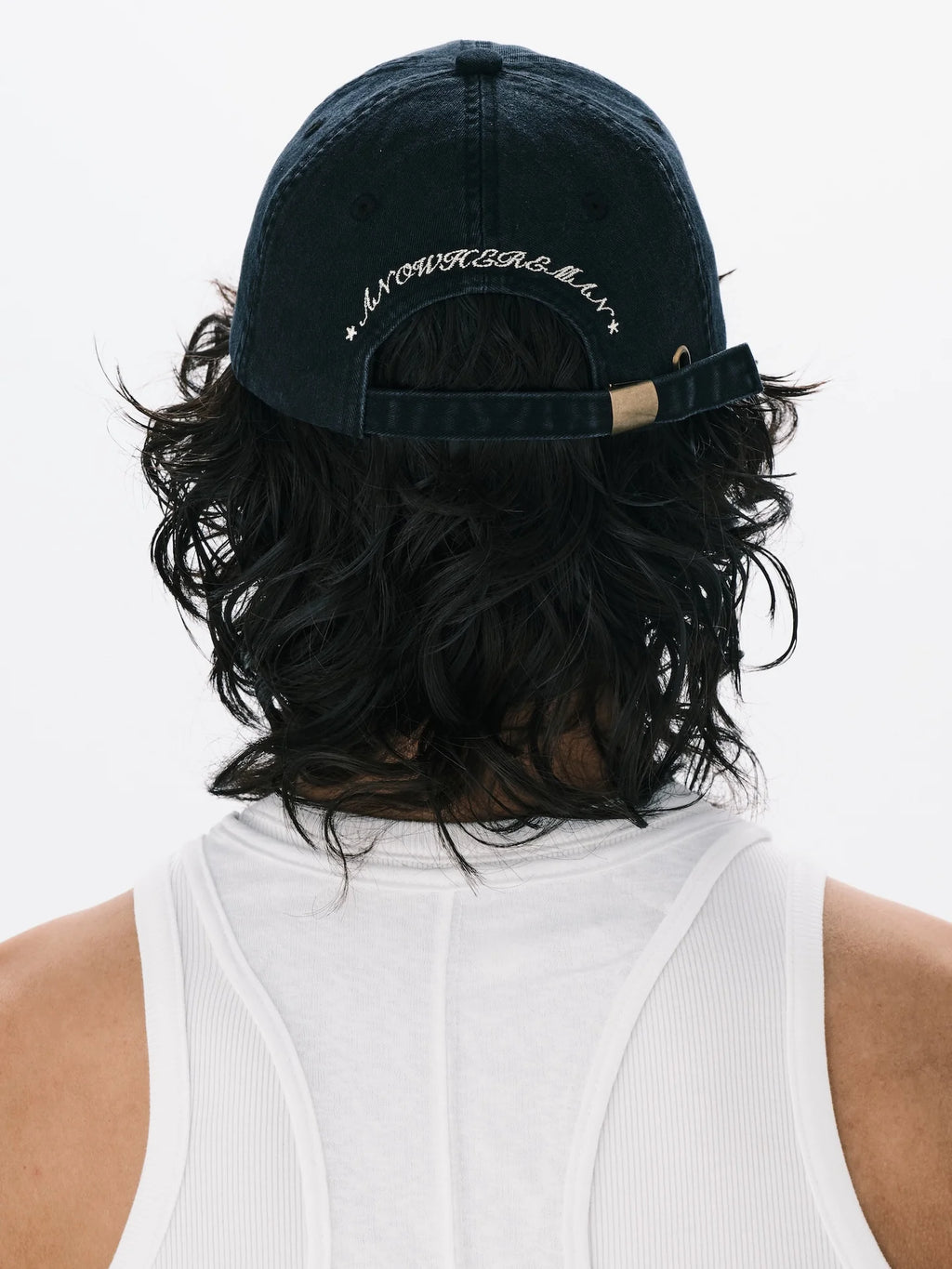RAW EDGE BASEBALL CAP (復刻款） BLACK