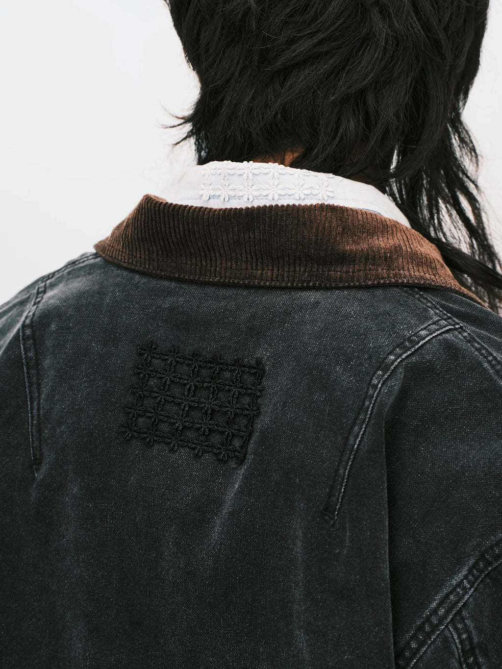 WASHED WORK JACKET BLACK