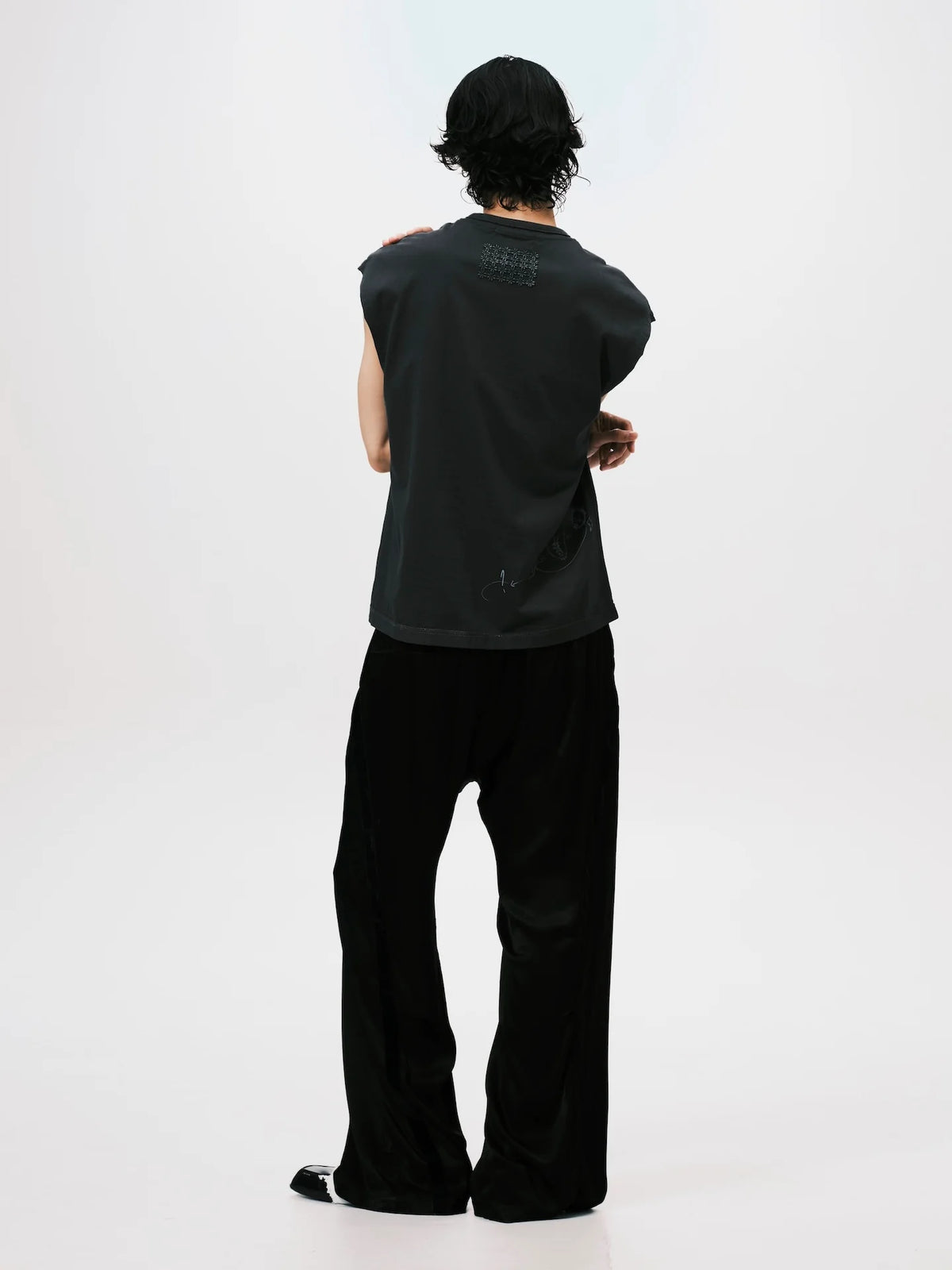 STRIPE LOUNGE PANTS BLACK