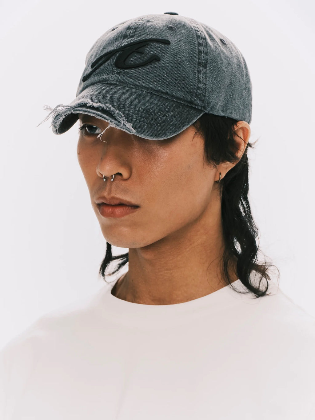 RAW EDGE BASEBALL CAP (復刻款） GREY