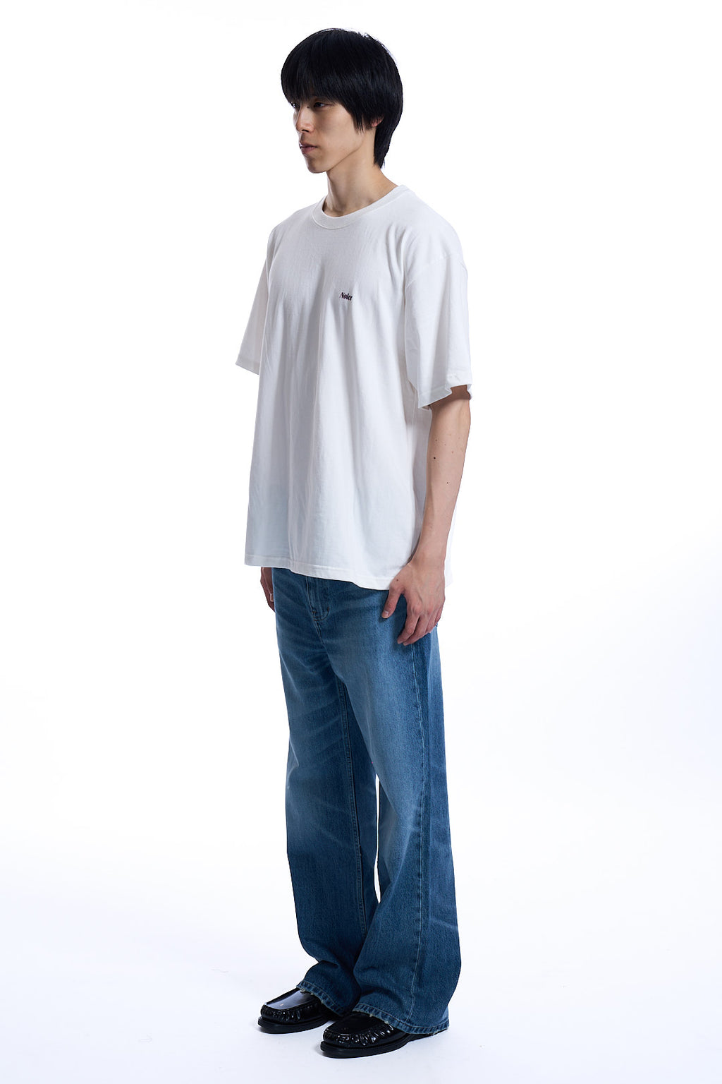 DROP SHADOW PIGMENT T-SHIRT IVORY