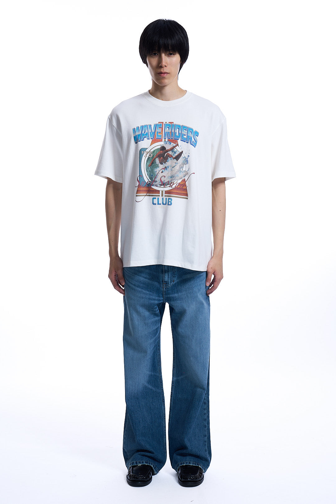WAVE RIDERS GRAPHIC T-SHIRT IVORY