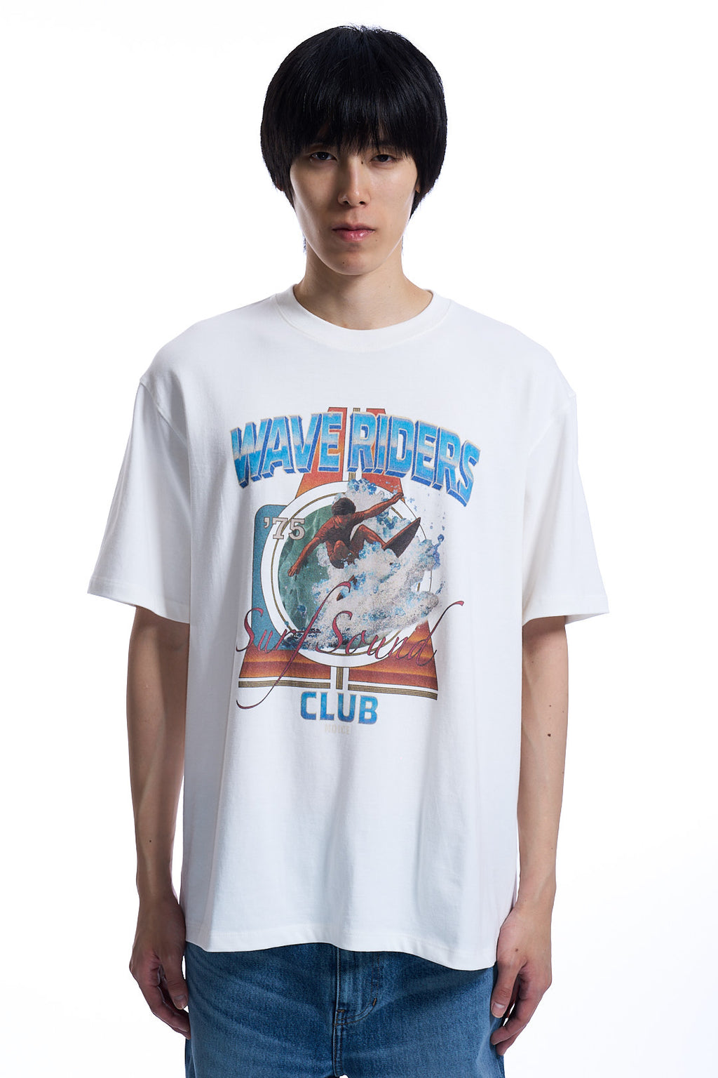 WAVE RIDERS GRAPHIC T-SHIRT IVORY