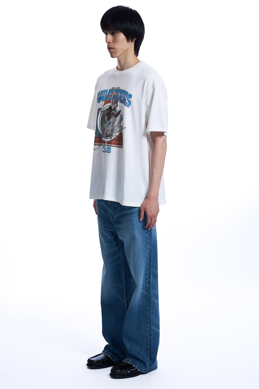 WAVE RIDERS GRAPHIC T-SHIRT IVORY