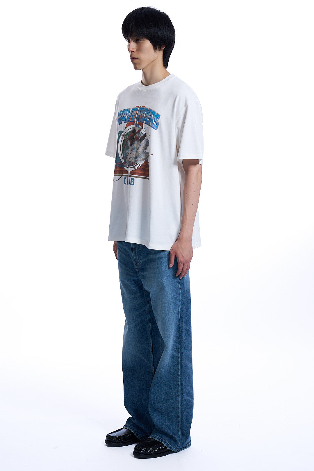 WAVE RIDERS GRAPHIC T-SHIRT IVORY