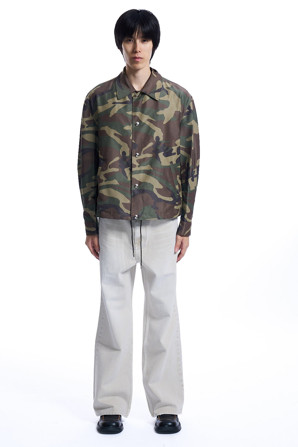 JAPANESE CAMOUFLAGE COACH JACKET CAMOUFLAGE