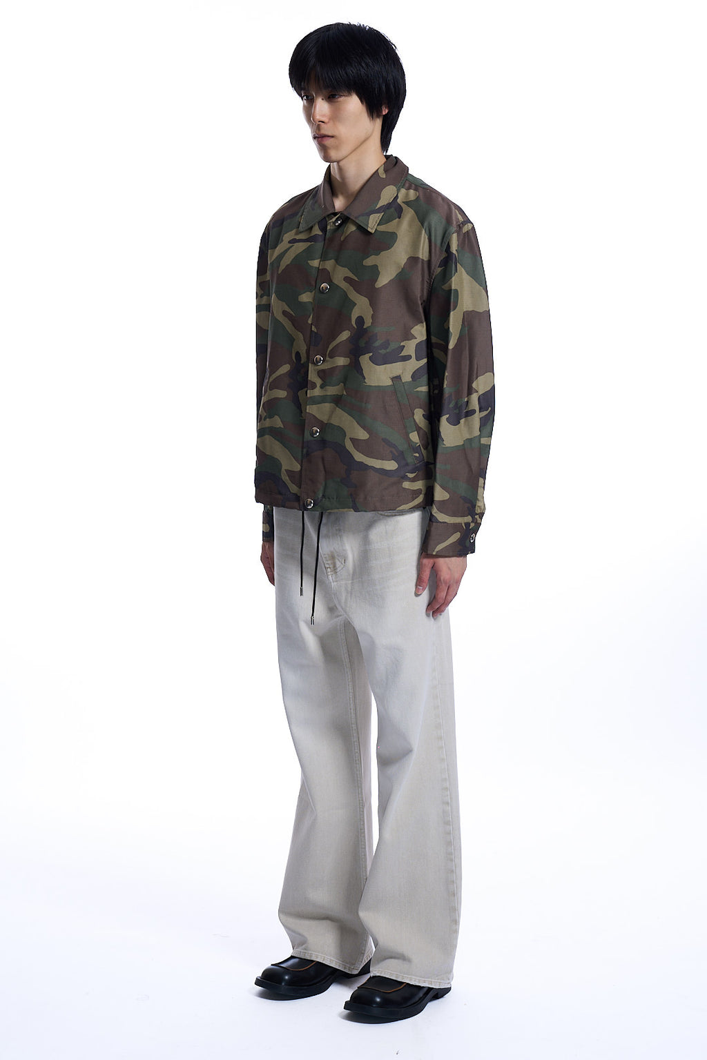 JAPANESE CAMOUFLAGE COACH JACKET CAMOUFLAGE