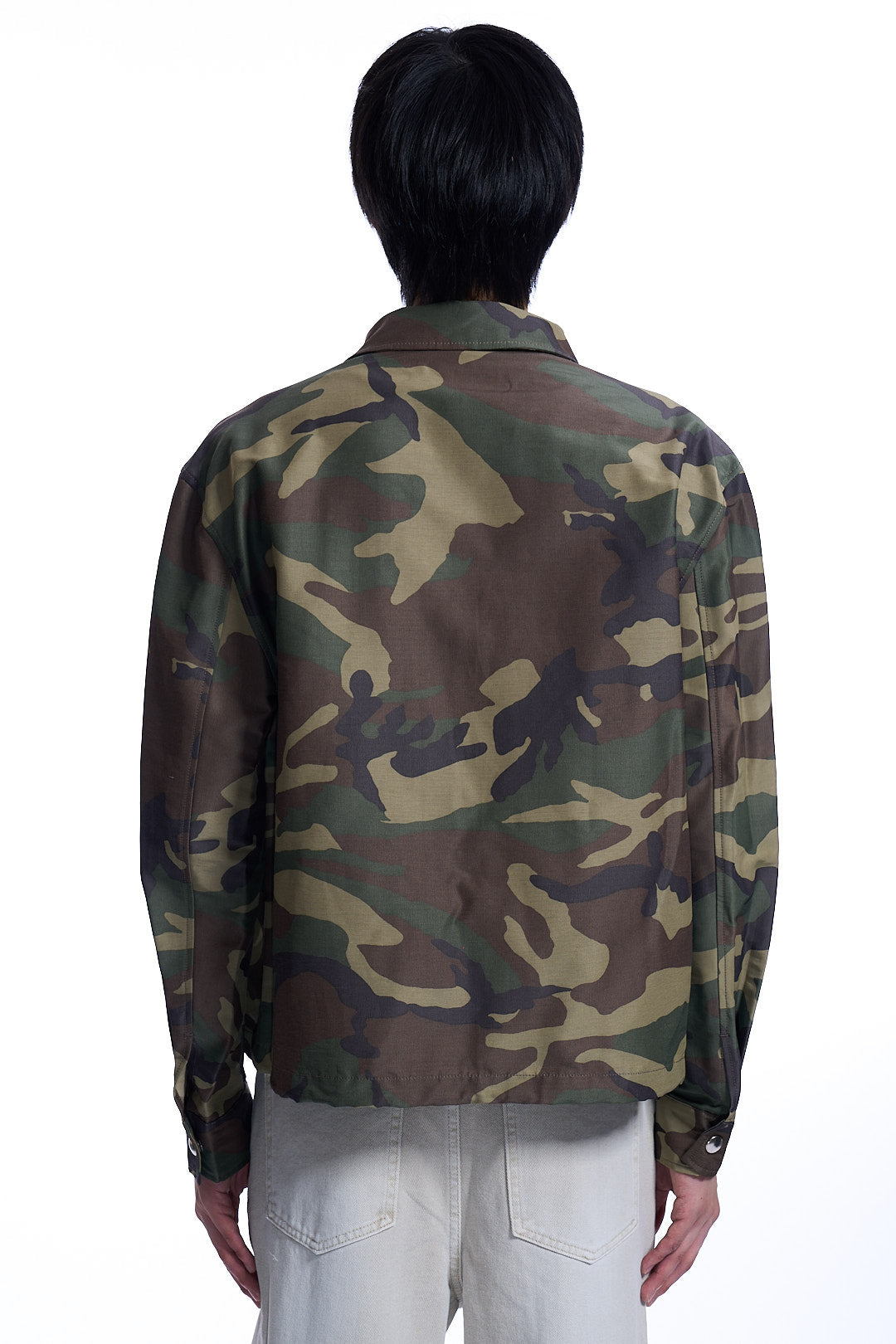 JAPANESE CAMOUFLAGE COACH JACKET CAMOUFLAGE