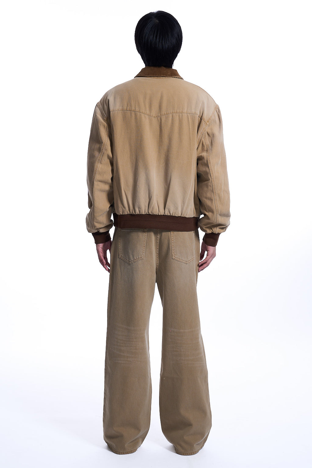NOICE X VERDY DYED CANVAS WORK JACKET BEIGE