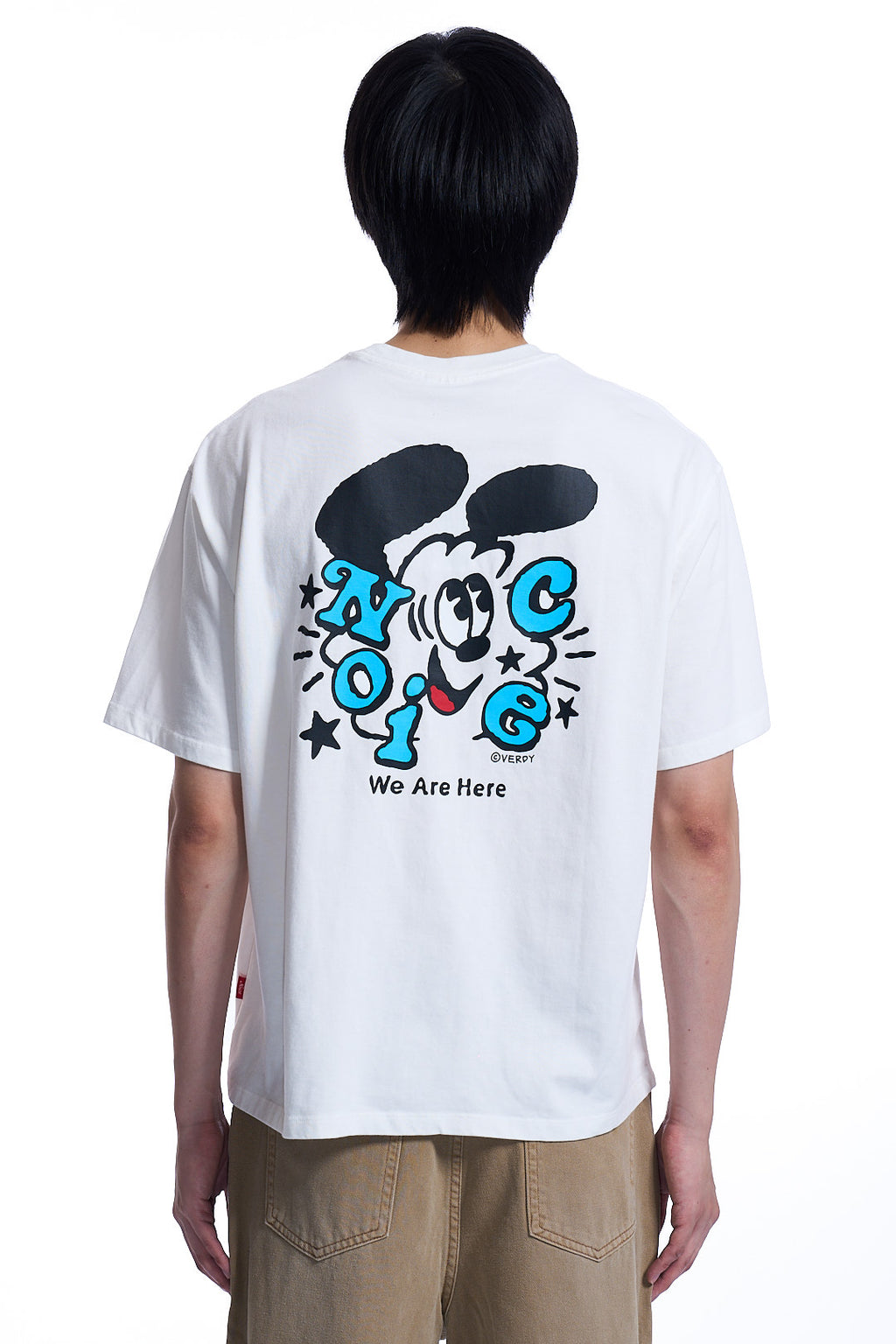 NOICE X VERDY VICK T-SHIRT WHITE