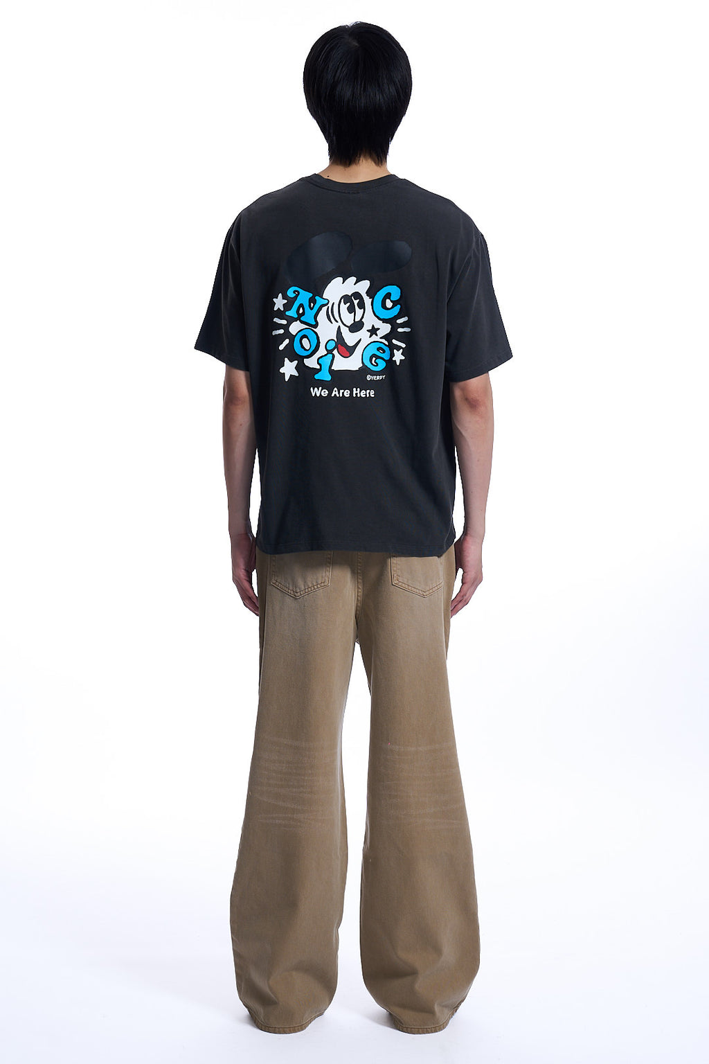 NOICE X VERDY VICK T-SHIRT   CHARCOAL