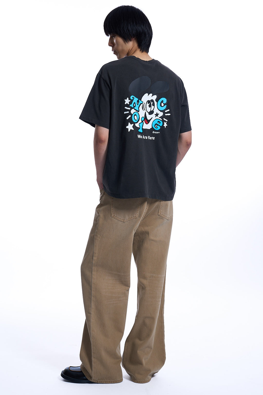 NOICE X VERDY VICK T-SHIRT   CHARCOAL