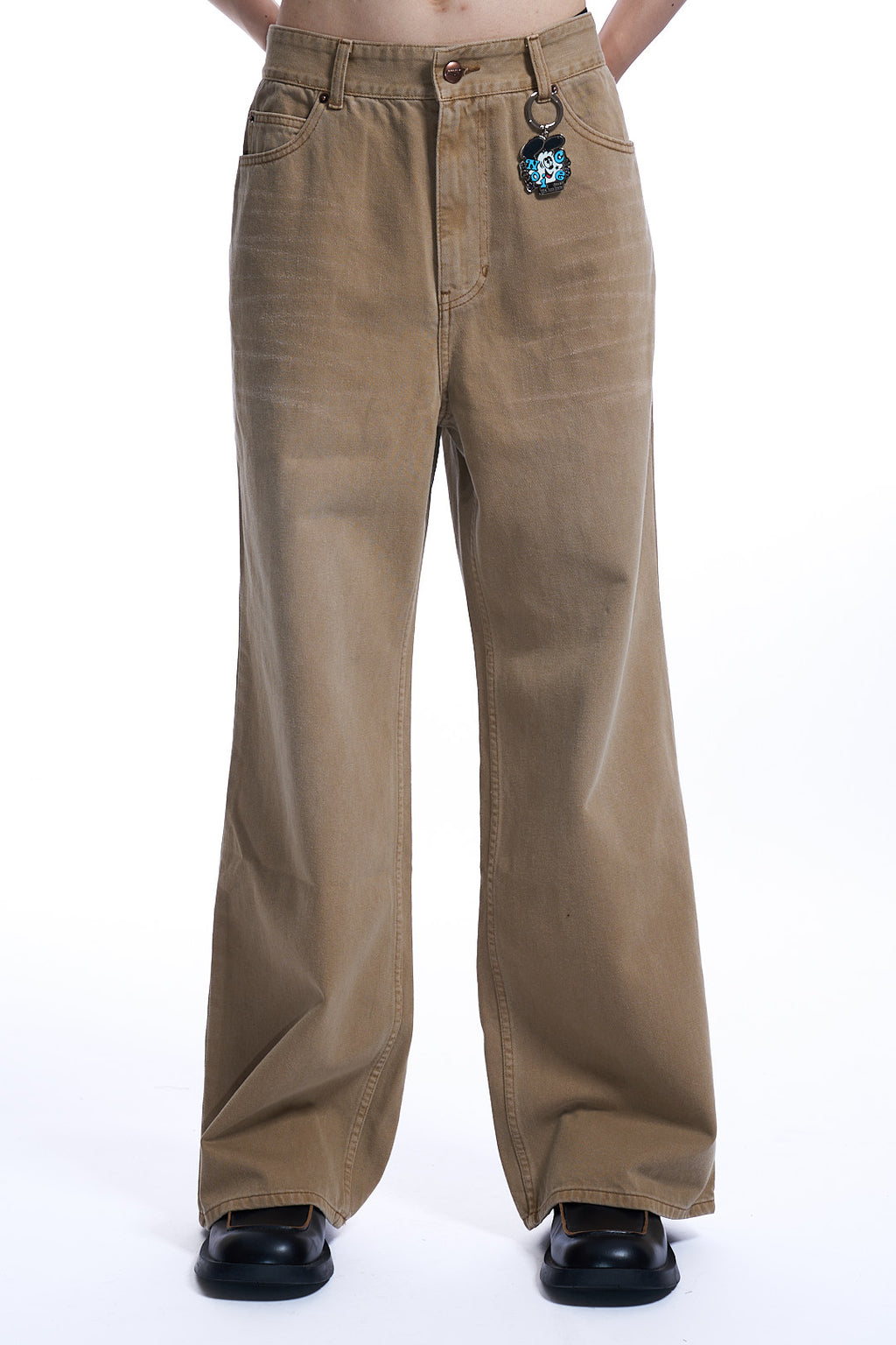 NOICE X VERDY DYED FIVE POCKET PANTS BEIGE