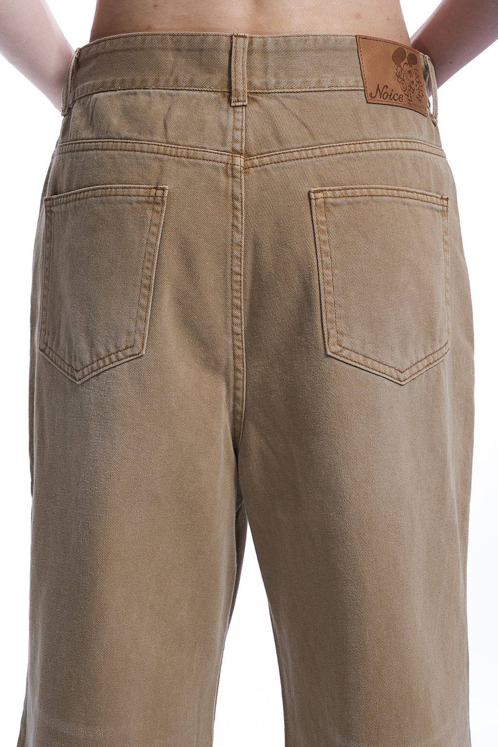 NOICE X VERDY DYED FIVE POCKET PANTS BEIGE