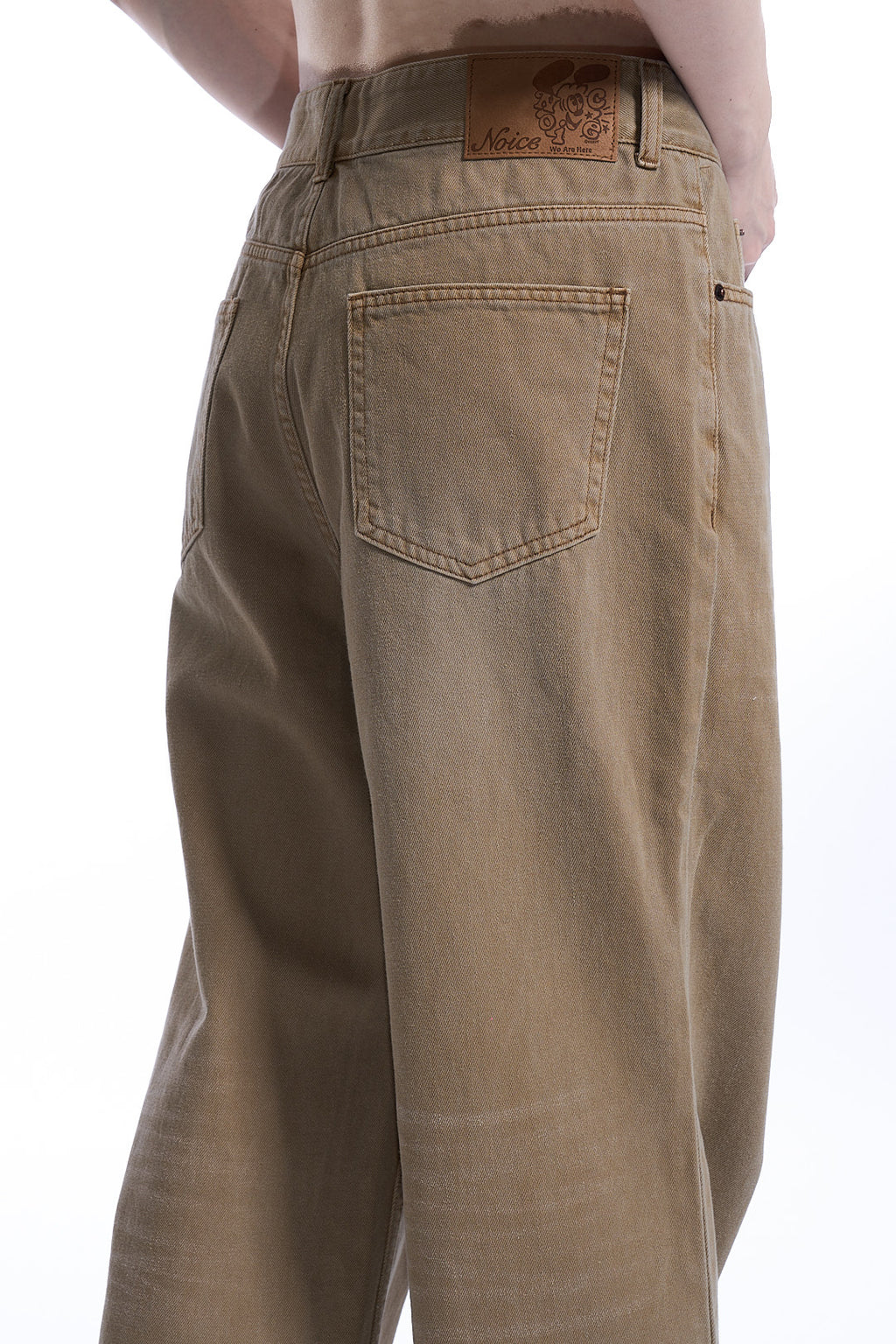 NOICE X VERDY DYED FIVE POCKET PANTS BEIGE