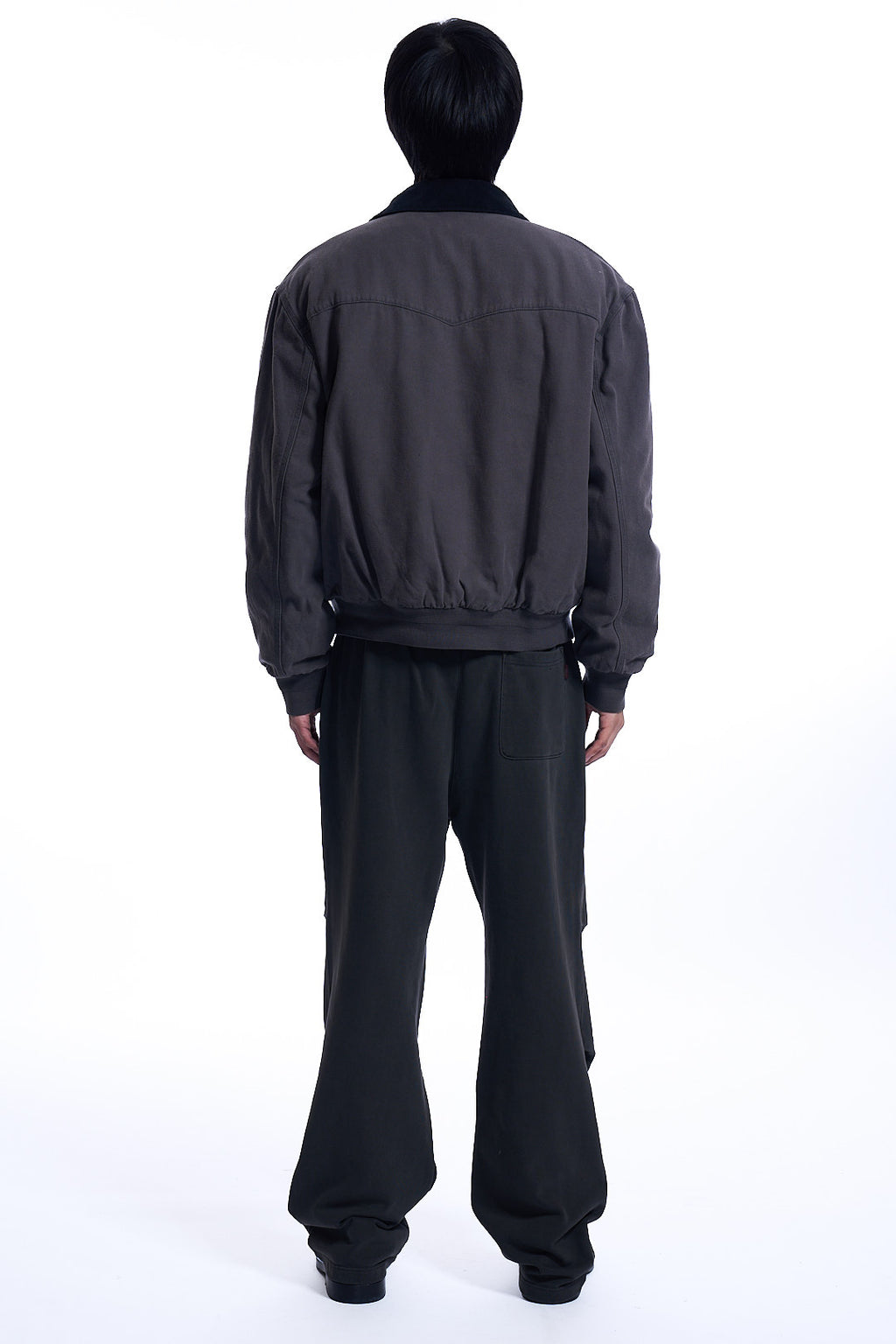 NOICE X VERDY DYED CANVAS WORK JACKET   CHARCOAL