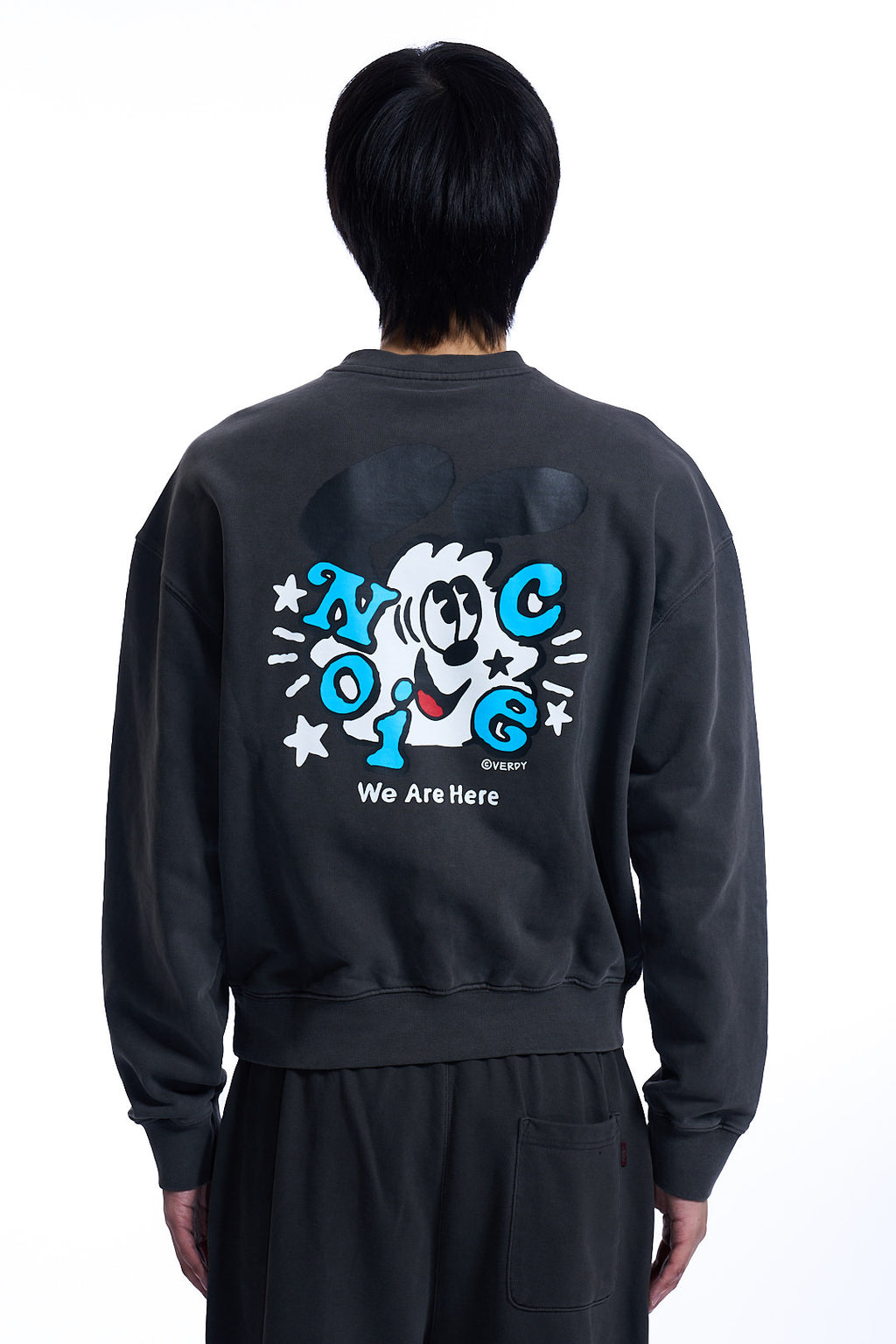 NOICE X VERDY VICK SWEATSHIRT  CHARCOAL