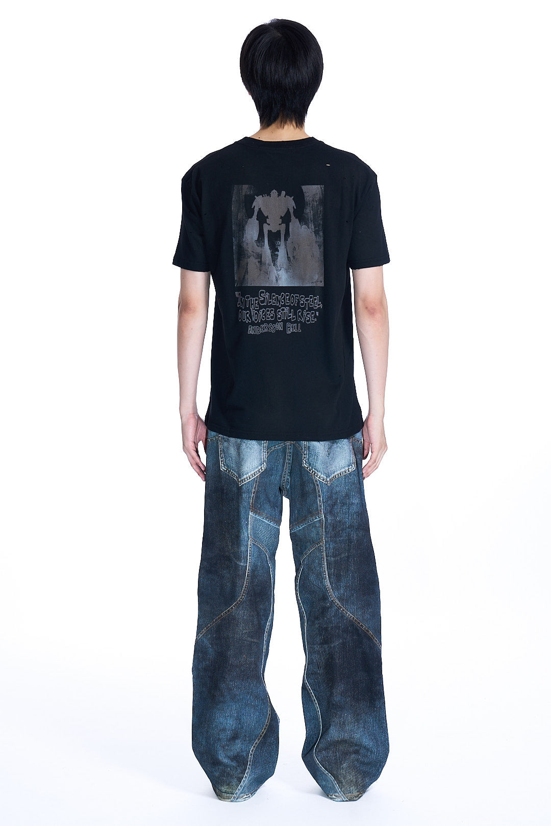 UNISEX ALIEN MACHINERY T-SHIRT BLACK