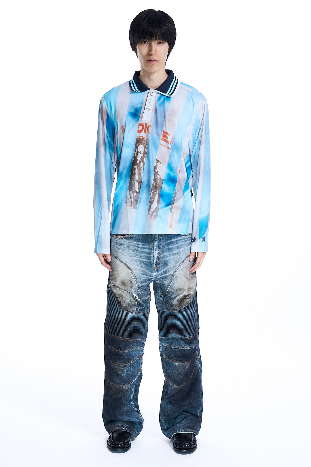 ALTOS FOOTBALL T-SHIRT BLUE/WHITE