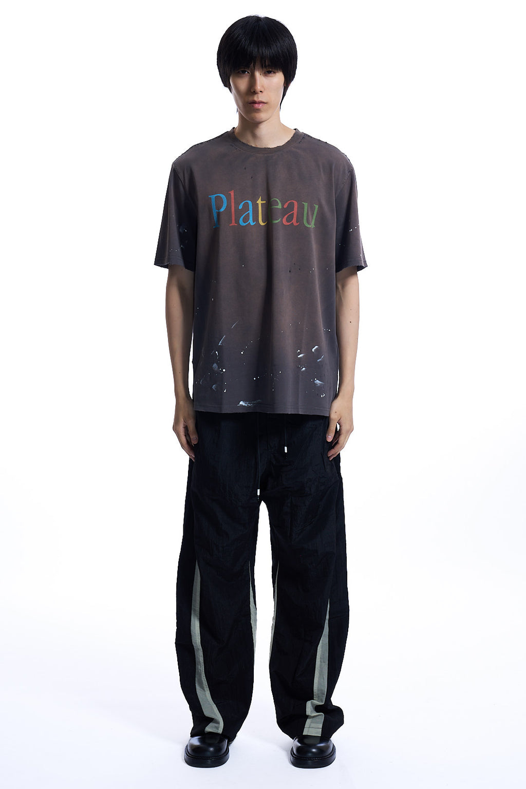 Vintage tee - logo Black