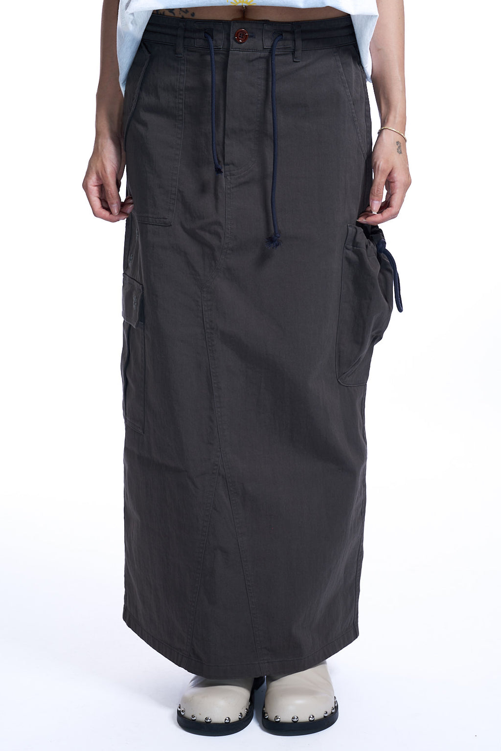 The KYOTO Cargo Skirt GREY