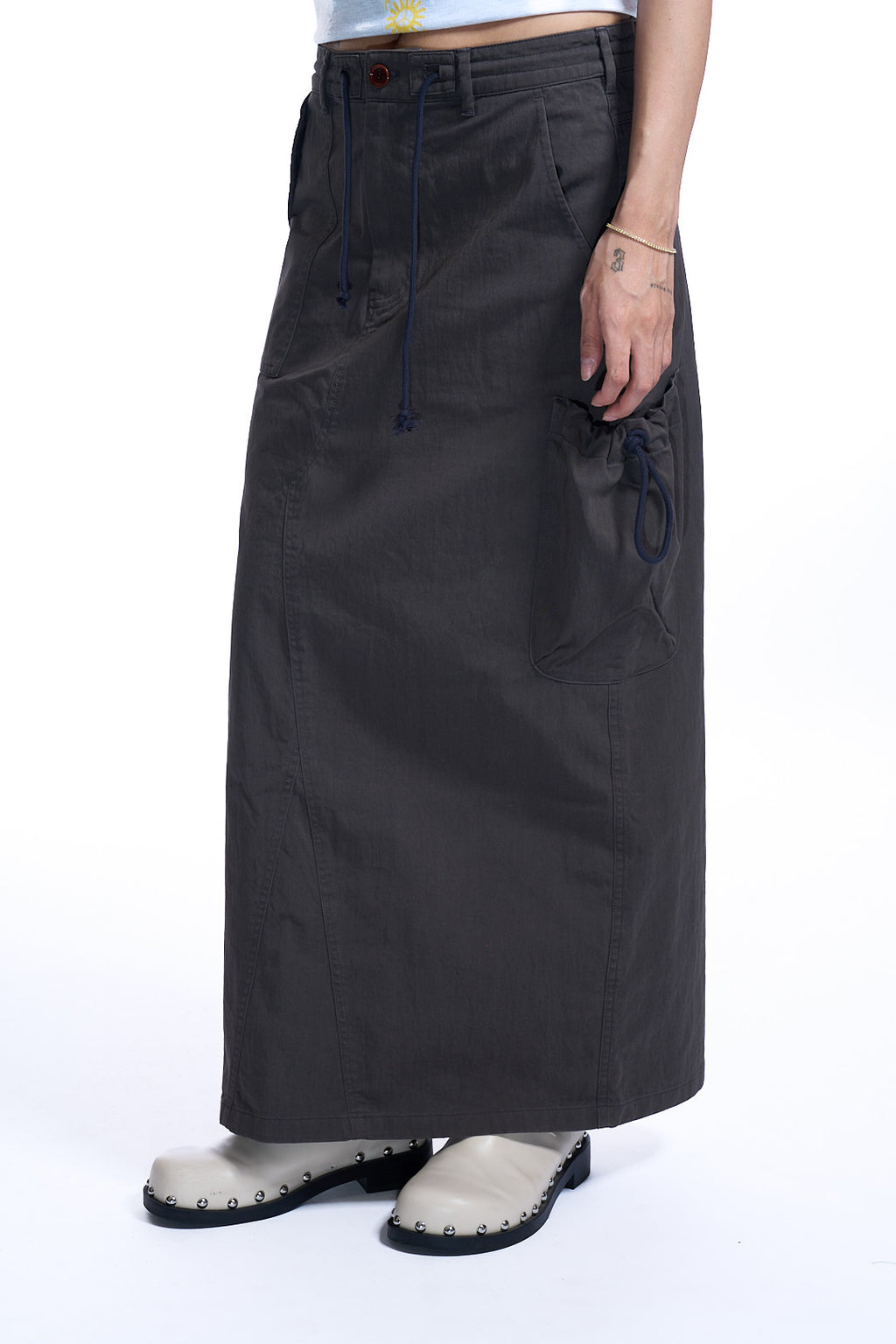 The KYOTO Cargo Skirt GREY
