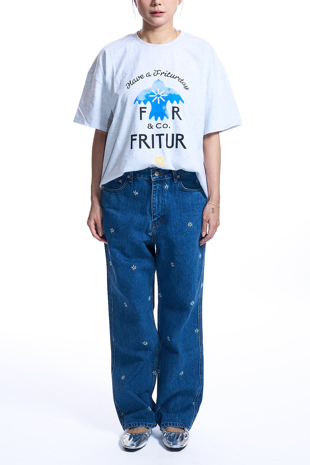 Blue Bird T-shirt L/GY