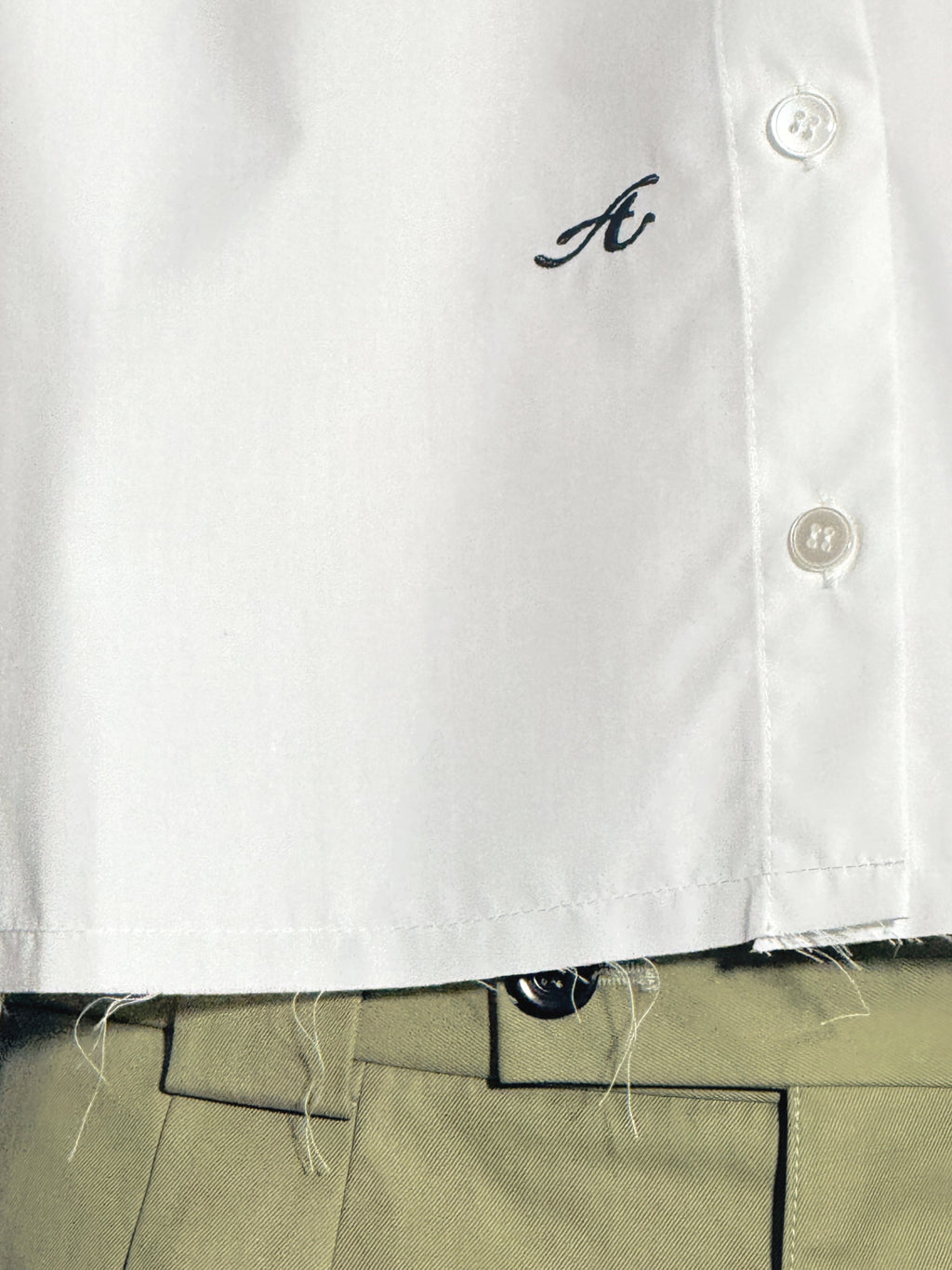 Cropped LS Shirt