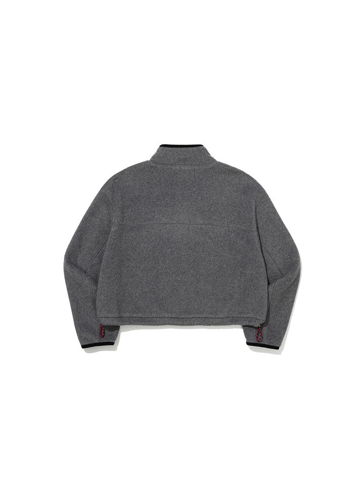 Soft Fleece Jacket  GREY