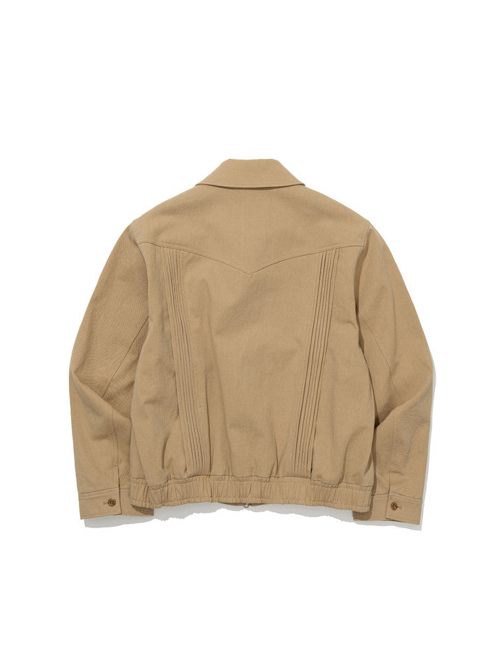 Classic Bomber Jacket BEIGE